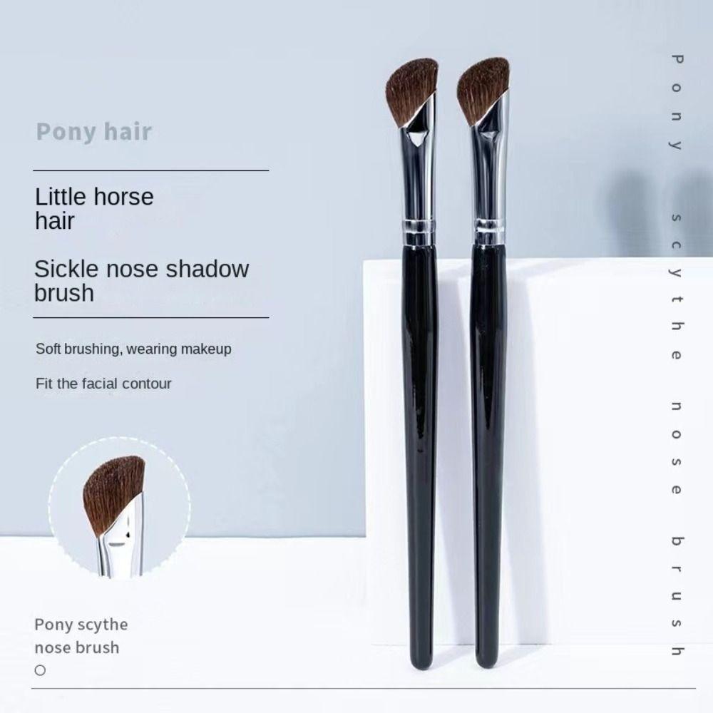 Concealer Brush Nose Shadow Brush Face Bronzer Sickle Makeup Brushes Angled Contour Brush