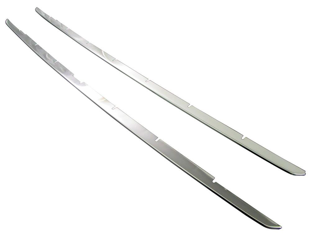 BRIGHTZ Finish Stainless Steel Plated Front Bumper Mould for Toyota Hiace 200 Type IV Narrow Type 4 Ultra-Mirror (Standard) 2-Piece (FBUM-MOL-026)