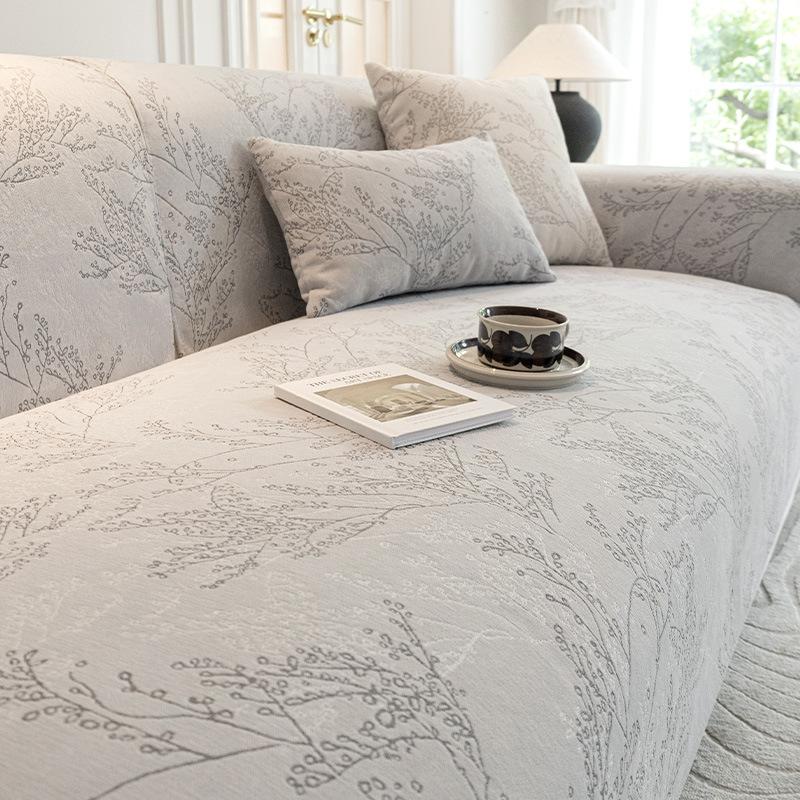 

Ткань для чехла на диван из синели, простая современная нескользящая подушка, французская французская ткань для четырех сезонов, универсальный чехол для дивана, чехол на спинку 70*120cm