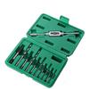 11-Piece Set: Wire Extractor, Tap, Twist Drill, Screw Extractor, Tap Wrench