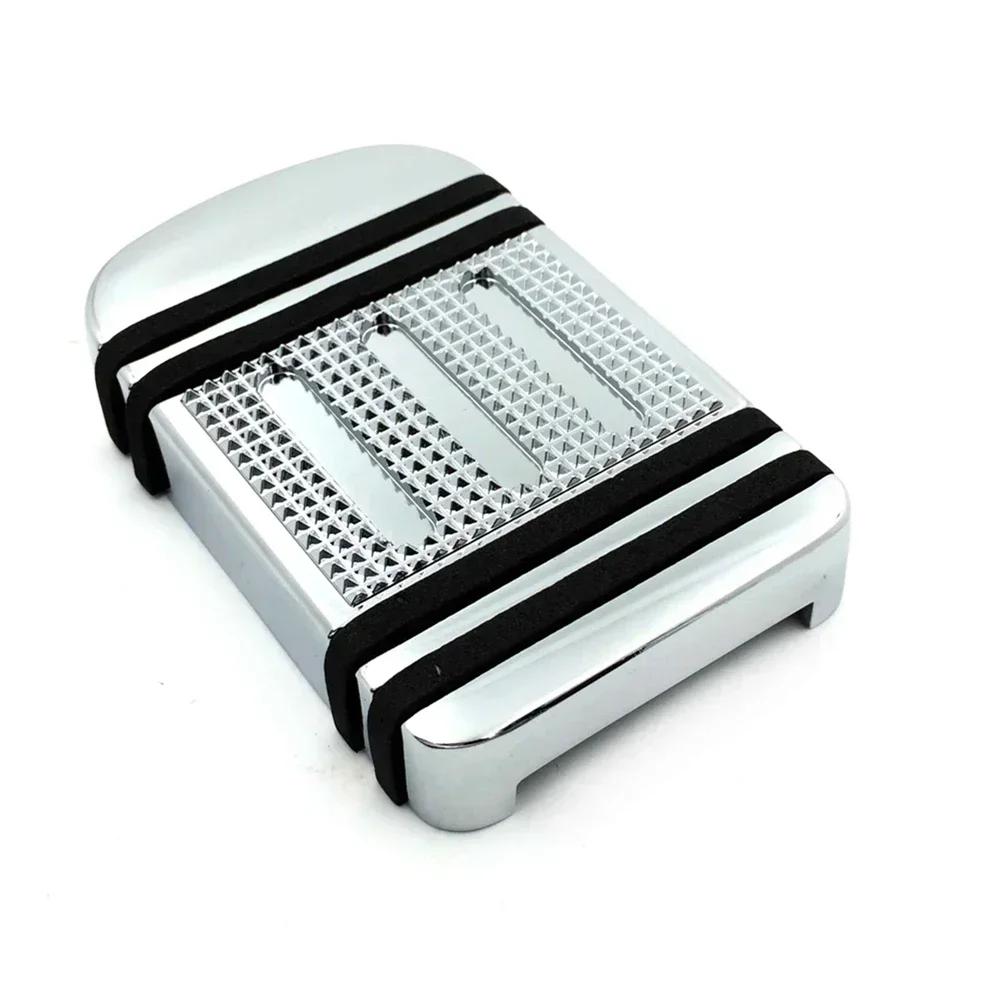 Motorcycle Parts Large Brake Pedal Pad for Harley 1986-2017 FL Softail(Switchback FLD/Fat Boy)