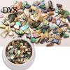 Nail Art Shell Decoration Colorful Natural Abalone Thin Slices 3D Charm Manicure Craft Ornaments Supplies DIY