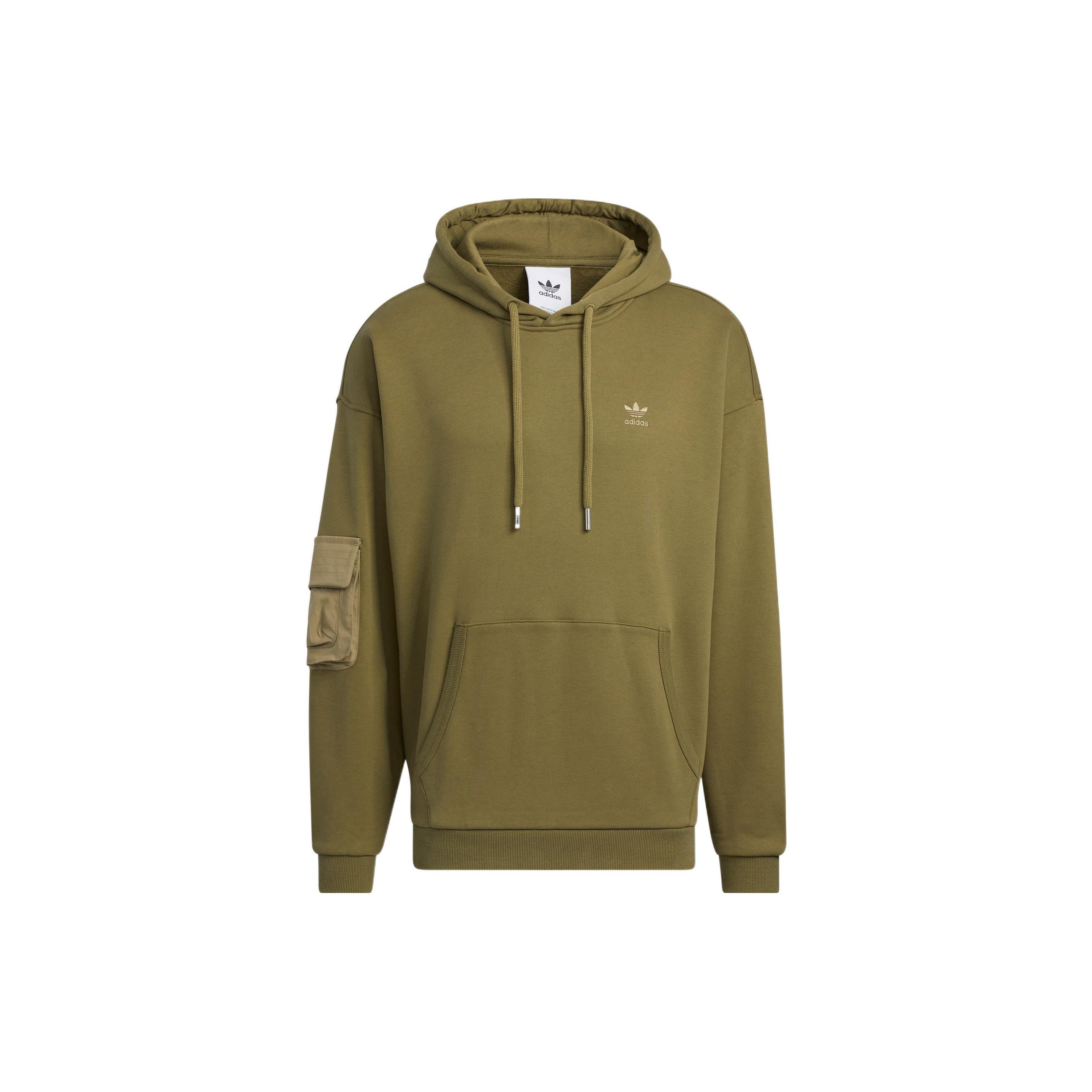 adidas Originals Ww Hoody Logo Hoodie Olive Green Unisex IC8156 L