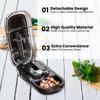 Portable 2/4 In 1 Pill Cutter Storage Box Reusable Medicine Containers Medicine Storage with Accurate Pill Alignment