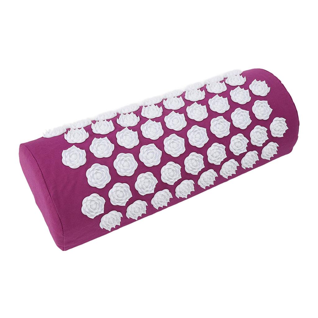 Massager Cushions for Yoga Acupressure Pillow Muscle Relax Back Pain Relief Pillow Black