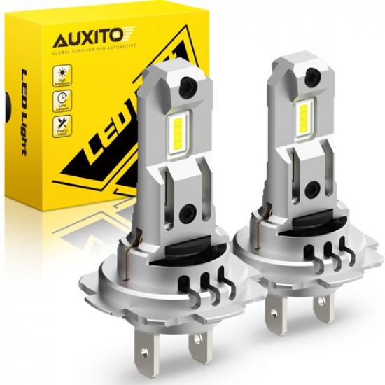 2X AUXITO H7 LED Headlight Bulb Kit High Low Beam Super White 20000LM GFM EXV