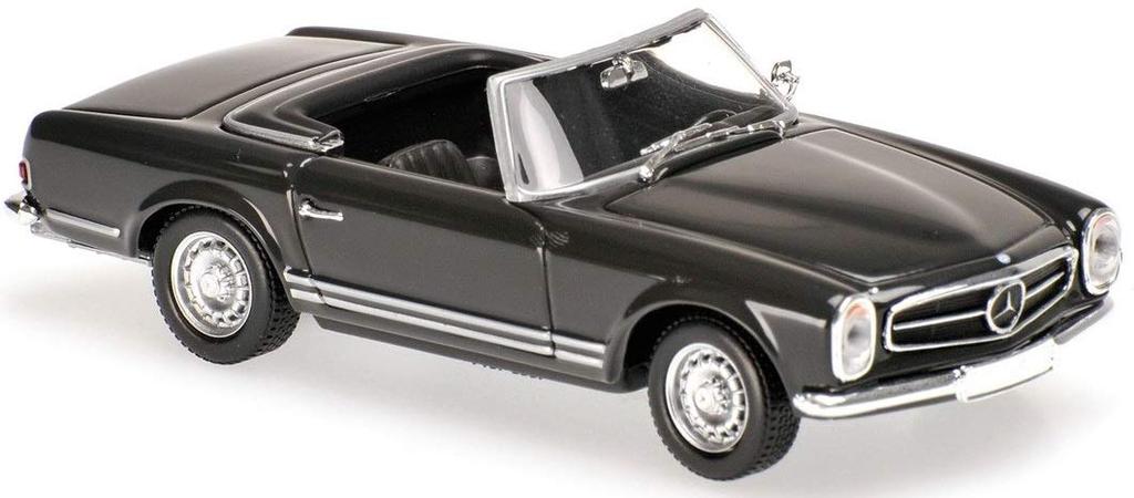 Maxi Champs Scale 230SL 1965 Gray 1/43 Mercedes-Benz