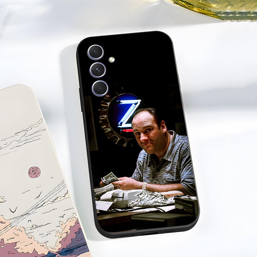 T-The S-Sopranos Phone Case For Samsung A56 A36 A26 A16 A15 A25 A35 A55 A14 A34 A24 A54 Black Soft Shell