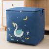 Non-woven Printed Quilt Storage Bags Large-capacity Household Sundries Storage Bags Foldable Clothes Dust-proof Storage Bags