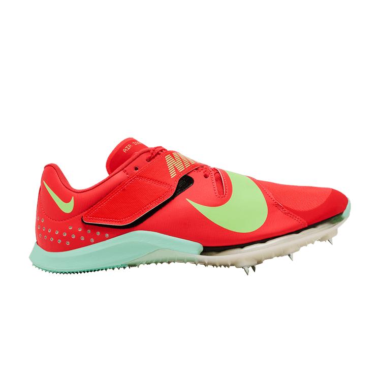 Nike Long Jump Elite Bright Crimson Lime Blast Mint Foam Washed Coral 42.5
