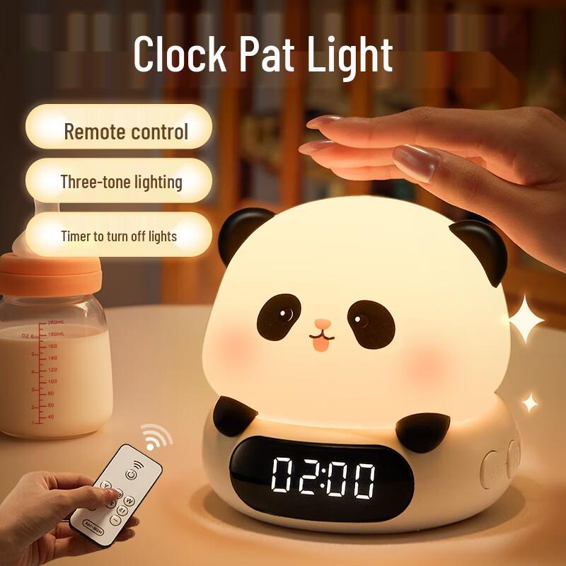Multifunctional Rechargeable Clock Night Light