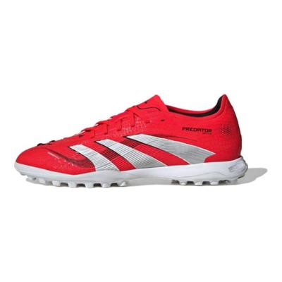 Zapatillas de Fútbol para Césped Artificial Predator 24 Pro TF Pure Victory Pack Unisex Rojo Lúcido Blanco Nube Negro Núcleo ID3764