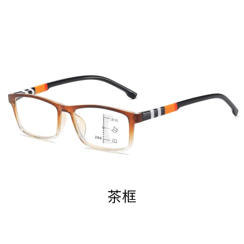 Multifocal Progressive Reading Glasses Men Intelligent Small Frame Ultralight Anti Blue Light Presbyopic Eyewear Women +1.0~+4.0