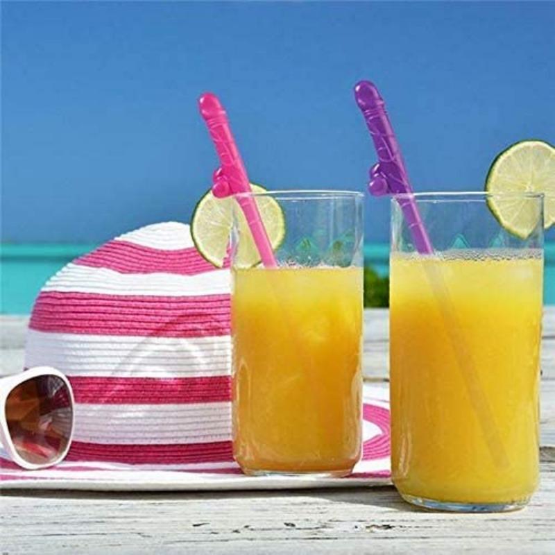 Willy Pennis Decorate Bachelor Party Straws
