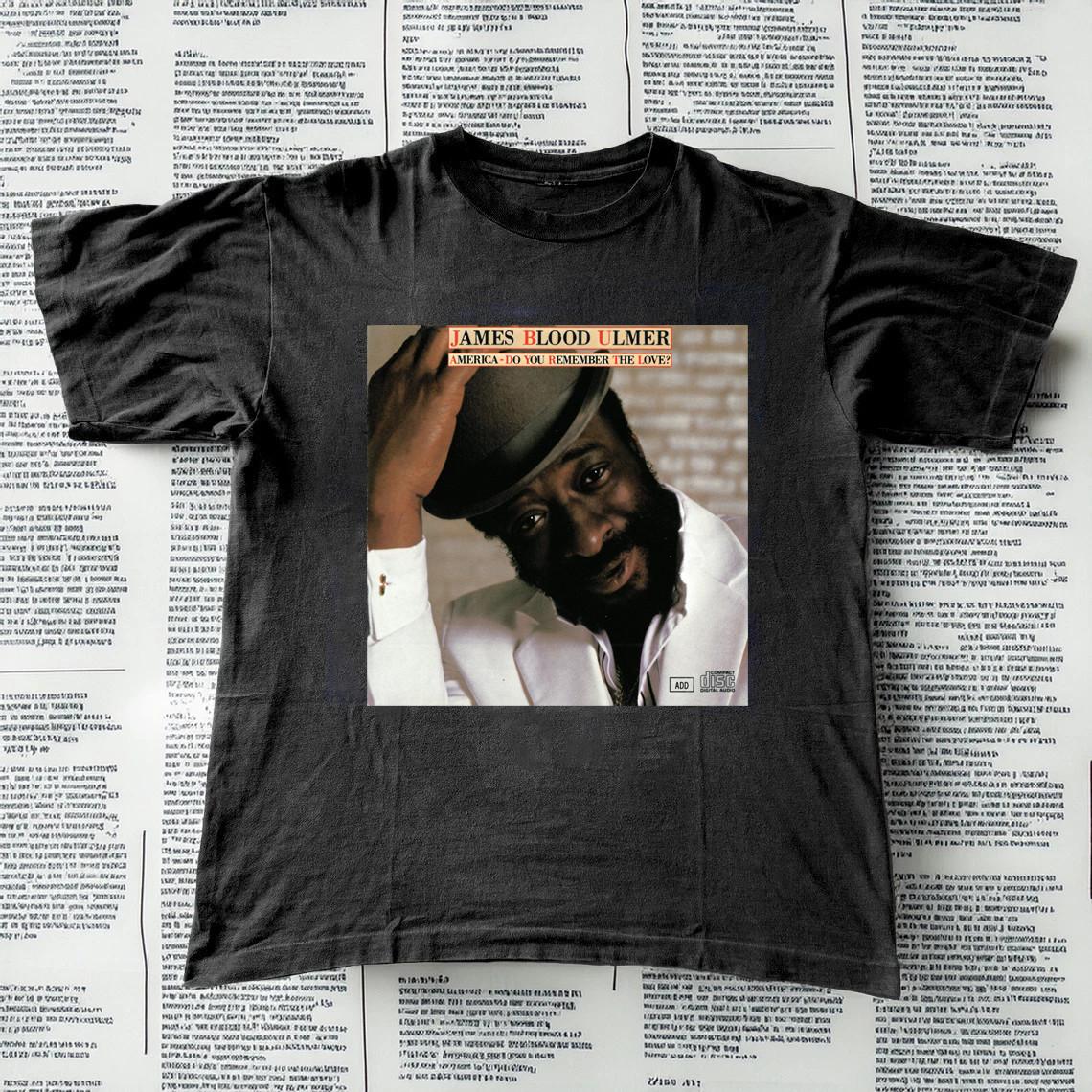 HOT! James Blood Ulmer Black Cotton Shirt All size S-5XL L723 S