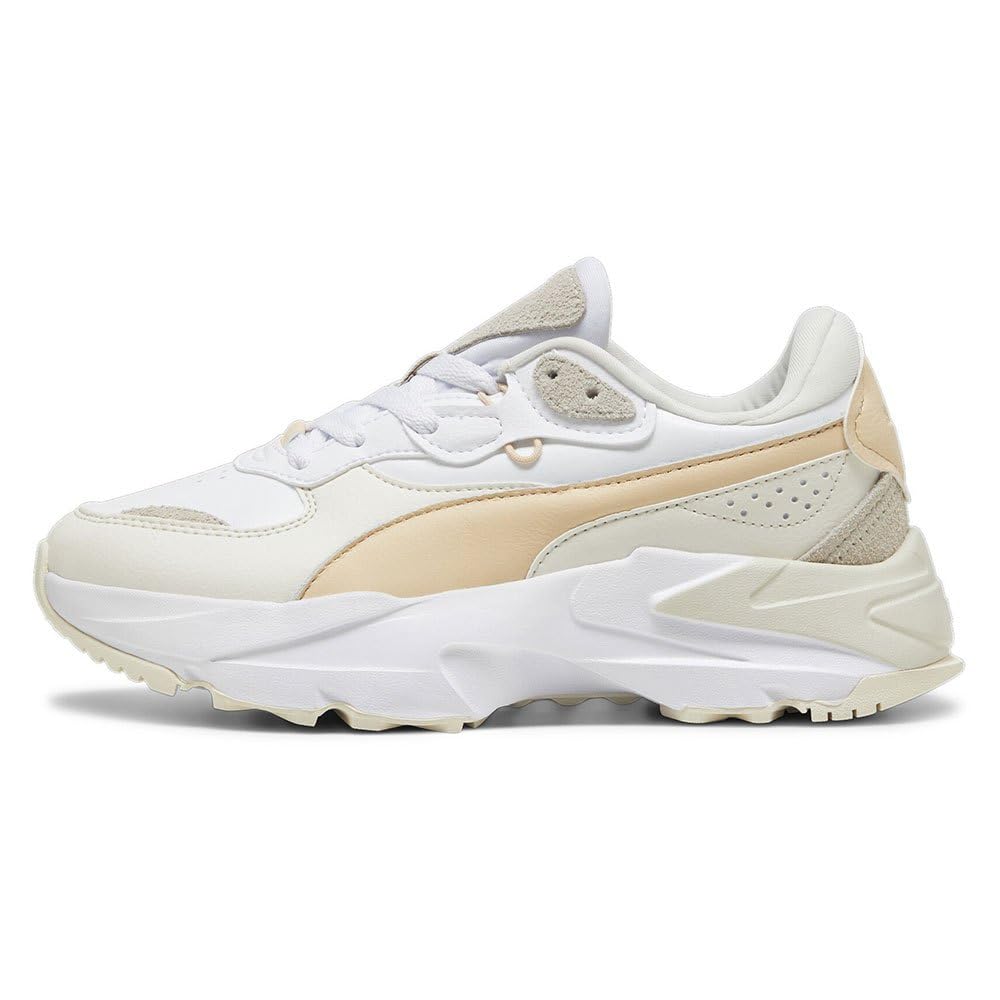 PUMA Orchid II Sneakers 2024 Snow Size Women's (396007), Spring/Summer Colorway, White/Alpine (01), 24.5cm