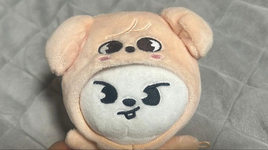 [USED] Stray Kids Puppy Levit Plush Keychain TOYWORLD Penmi
