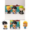Exquisite One Piece Anime Figuren Wunderschöne Chibi Zoro Nami Sanji Luffy Desktop Deko