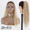 MISSQUEENSynthetic Long Kinky Curly Ponytail Hair Extension Clip-In Drawstring Ponytail Wig Ponytail For Women Wear