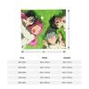 Alien Stage Anime Wool Blanket Mizi Sua Till Ivan Creative Throw Blankets For Bed Sofa Couch 125*100Cm Quilt