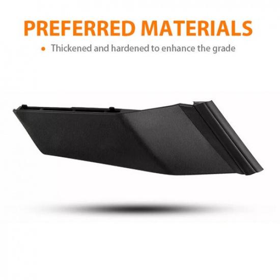 1 Pair Front Wiper Side Cowl Extension Cover Trim For Toyota Corolla 2014-