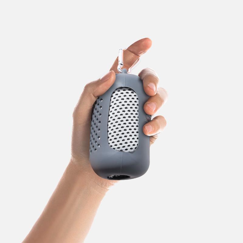 Portable Mini Silica Gel Set Cold Towel Quick Drying Breathable Chilly Sweat Absorption Sports Cooling Towel Running Yoga Gym
