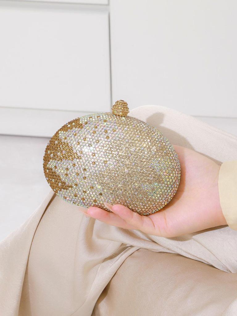 Abendkupplung: Strass-Kristall-Partytasche für Hochzeiten & Veranstaltungen