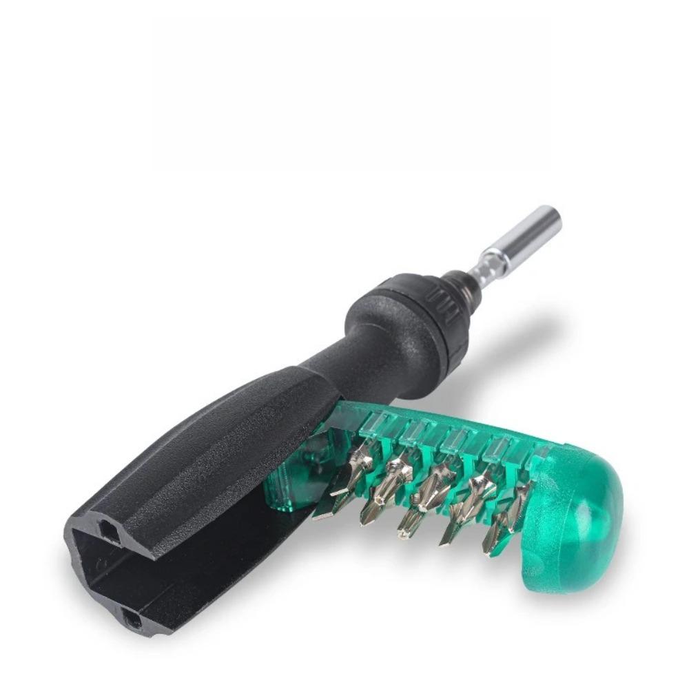 10-in-1 Ratchet Combination Screwdriver Set Household Multifunction Screwdriver CR-V Driver Combination Quick Set