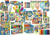 School Starter Pack Xxl Large School Set Bambino Poster Paints 12 Colors +1