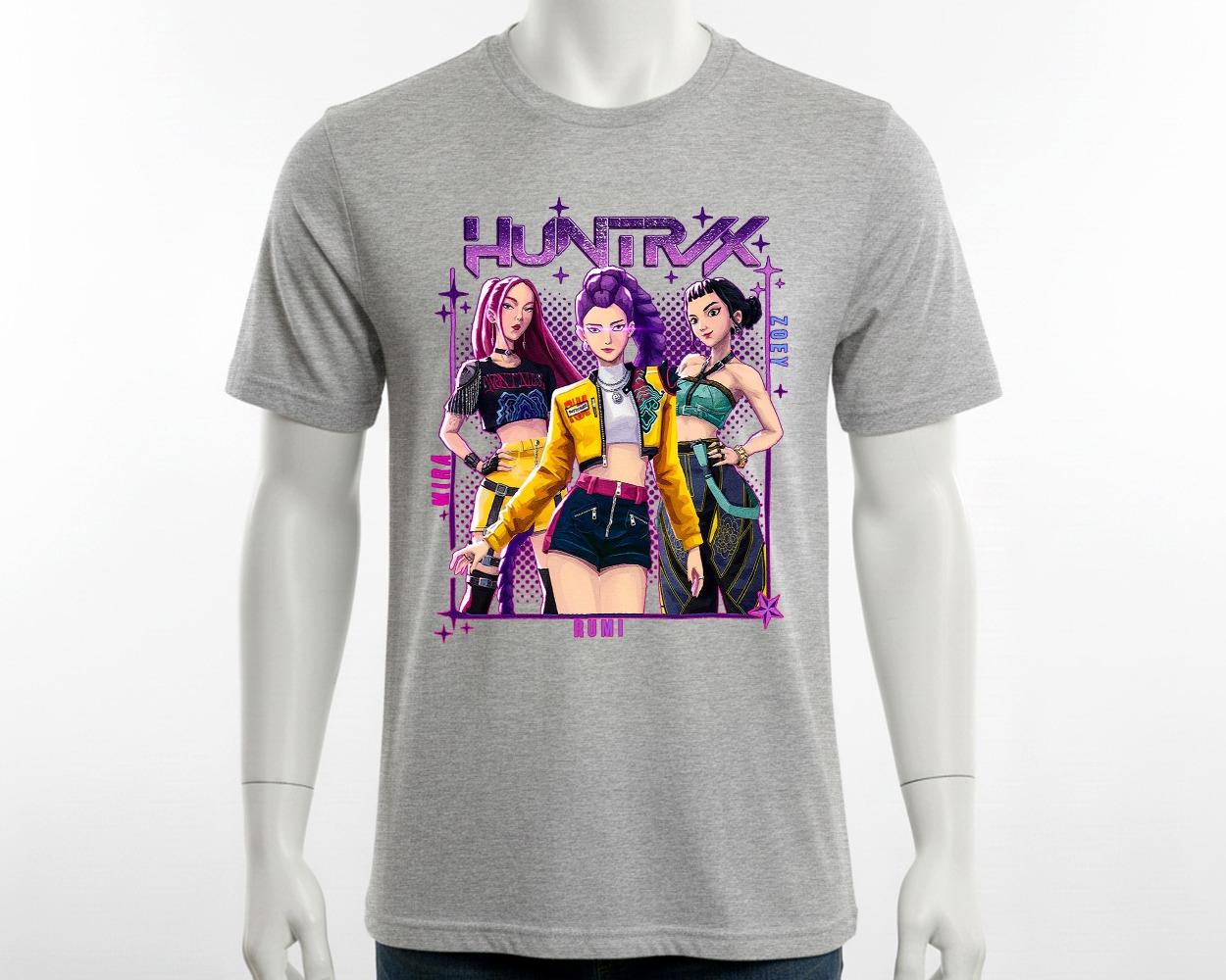 

Anime K-pop Girl Group T-shirt Unisex Streetwear Top Graphic Tee For Music Lovers Unique Demon Slayer Shirt Pop M