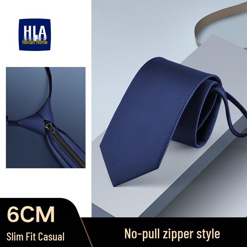 Heilan Home Men s Pre-Tied Slim Tie One Size синий