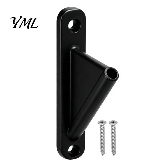 Weatherproof Flag Holder Mini Stick with Screws, Wall Mount Pole Small Holder, Display Bracket for Classrooms Offices Shops Flagpole Mounting Hardware