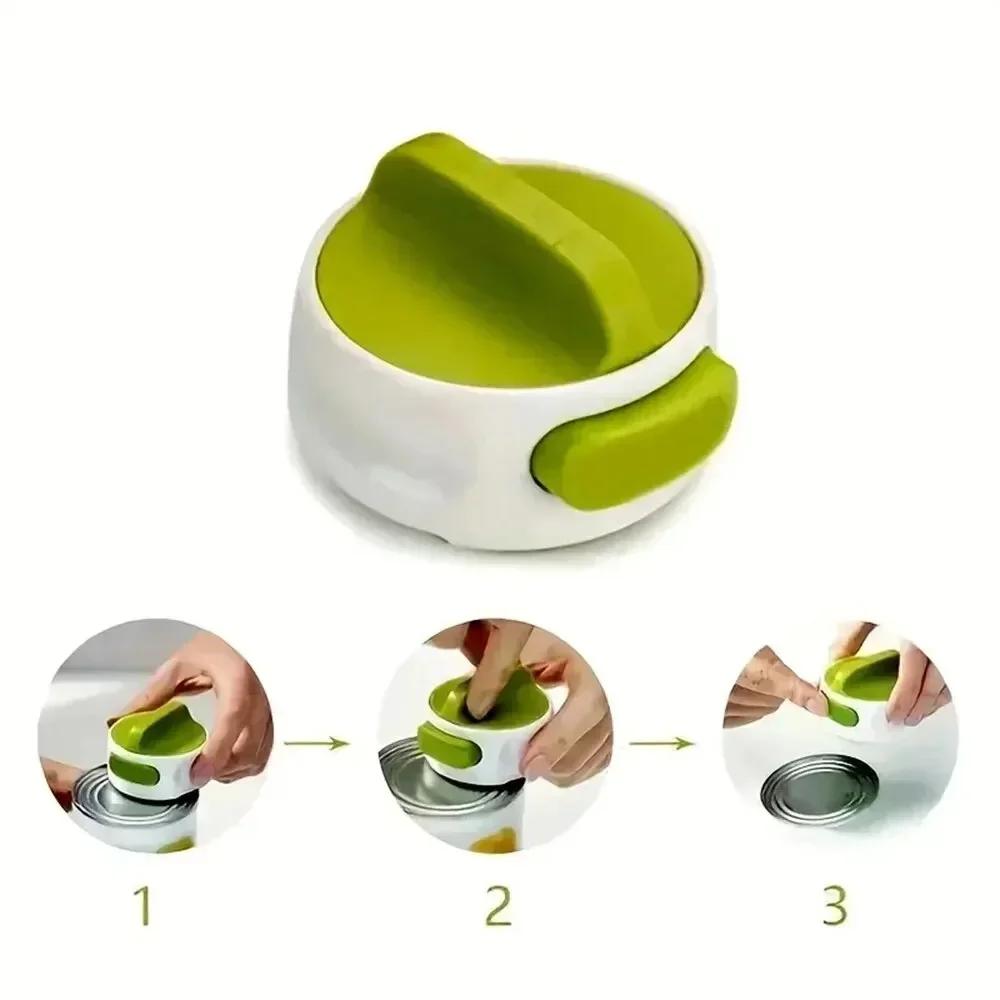 Portable Manual Can Openers Kitchen Gadgets Kitchen Accessories Adjustable Anti Slip Easy Twist Open Jar Bottle Home Use Openers