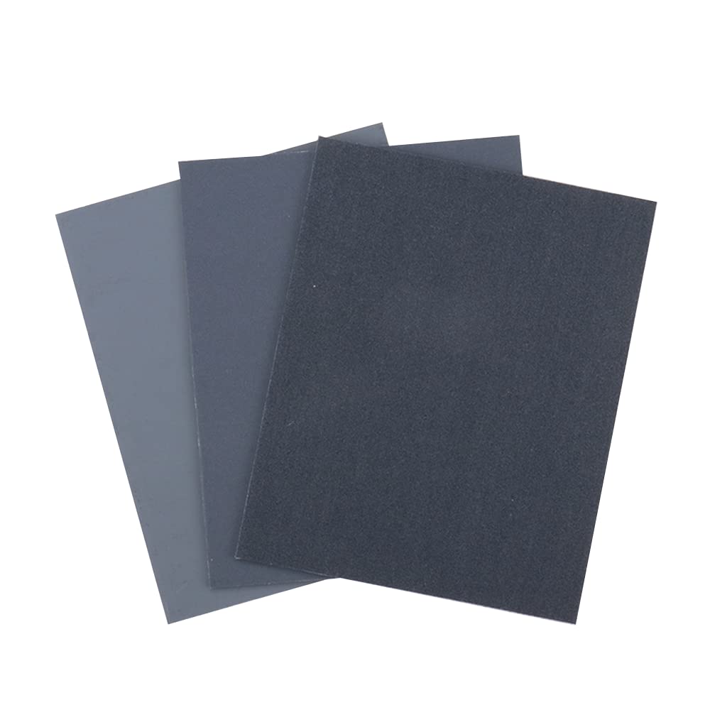 GodHand Polishing Sponge Cloth High Cutting 2mm Set A Plastic Model Kamiyasu! File, Grit, Type, Thick, (with Adhesive) [#2000/#4000/#6000], Tool,