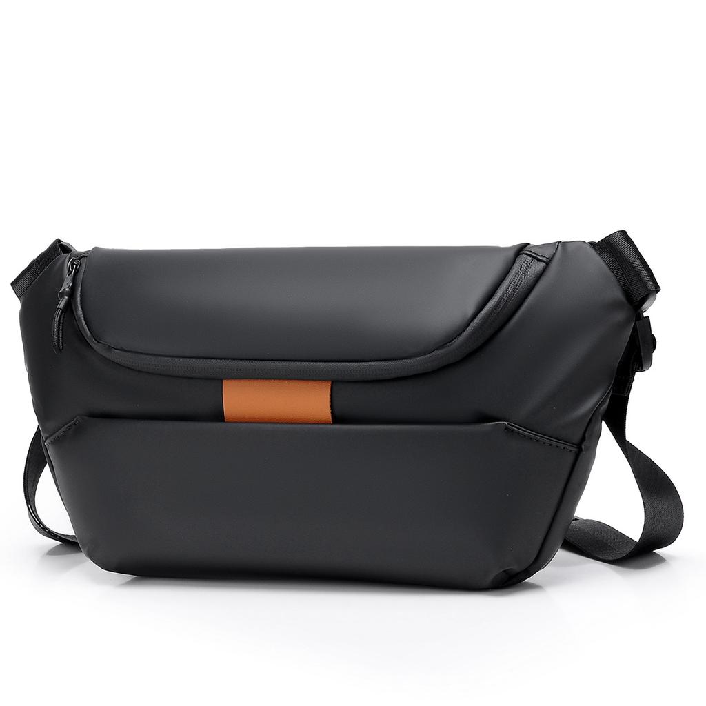 Men's Crossbody Bag Waterproof Shoulder Sling Bag Multi-Functional Casual Outdoor Travel Purse