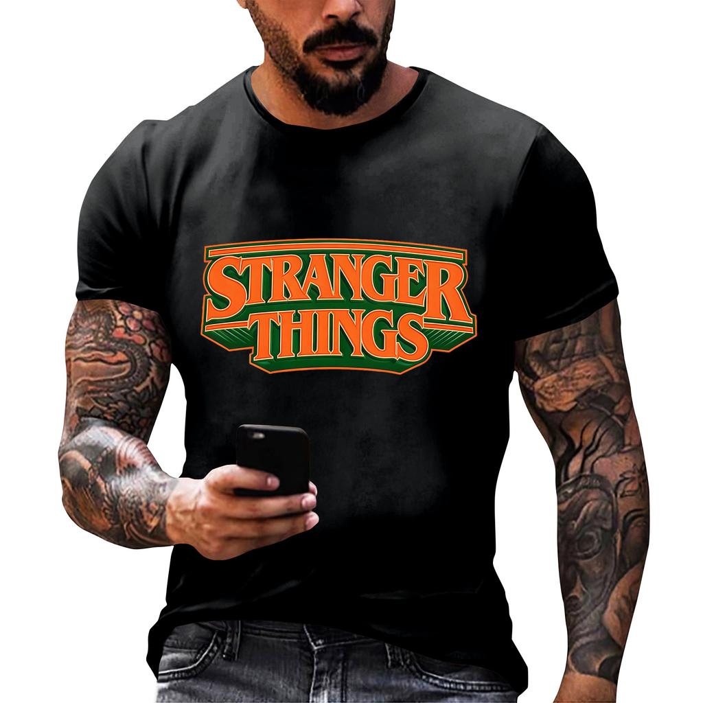 Men's Short Sleeve T-Shirt With Movie And TV Print