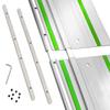 Track Saw Guide Rail Connector Set Replacement Wooden Board Cutting Guide Rail Connector Compatible for Multiple Style Track Saw