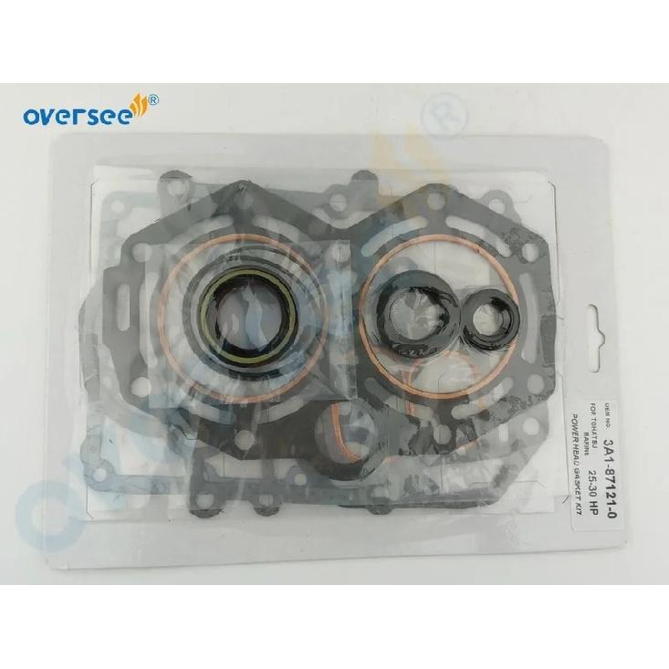 Set Guarnizioni Testa Motore 3A1-87121-0 Per Motore Fuoribordo Tohatsu Nissan 25HP 30HP 3A1871215M