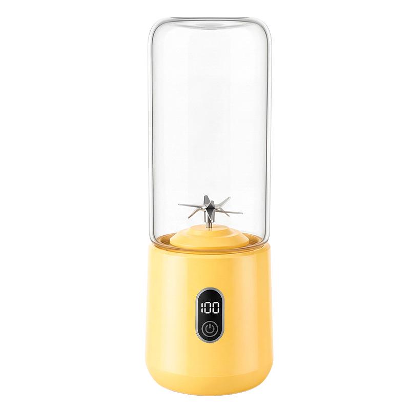 Portable Wireless Juicer Blender - Rechargeable Fruit Juice Cup and Electric Food Processor with Customizable Logo