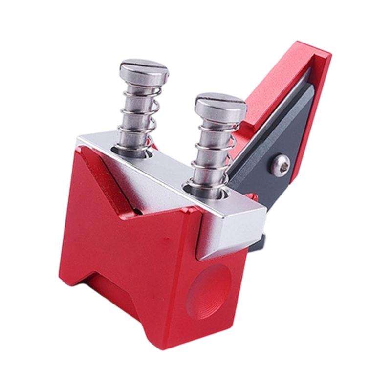 Metal Round Bar Chamfering Tool With Hole Positioning Guide Center Hole Locator For DIY And Hobbies Projects