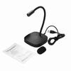 Adjustable Neck Wired Microphone 360 Degrees Omnidirectional Desktop Computer Mic  Streaming Use