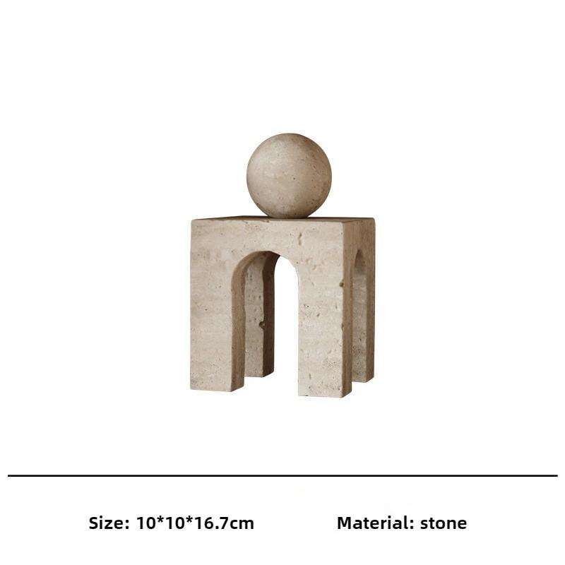 

Natural Stone Figurines Creative Living Room Desktop Ornament Entrance Hall Decoration Figurines Home Decoration Accessories