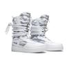 Nike SF Air Force 1 High 'Winter Camo' (Unisex) White / Reflective Silver Skate Shoes AA1130 100