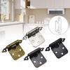 10Pcs Self Closing Hinges Soft Close Heavy Duty Face Mount Spring Hinges Furniture Hardware Accessories Kitchen Cabinet Hinges