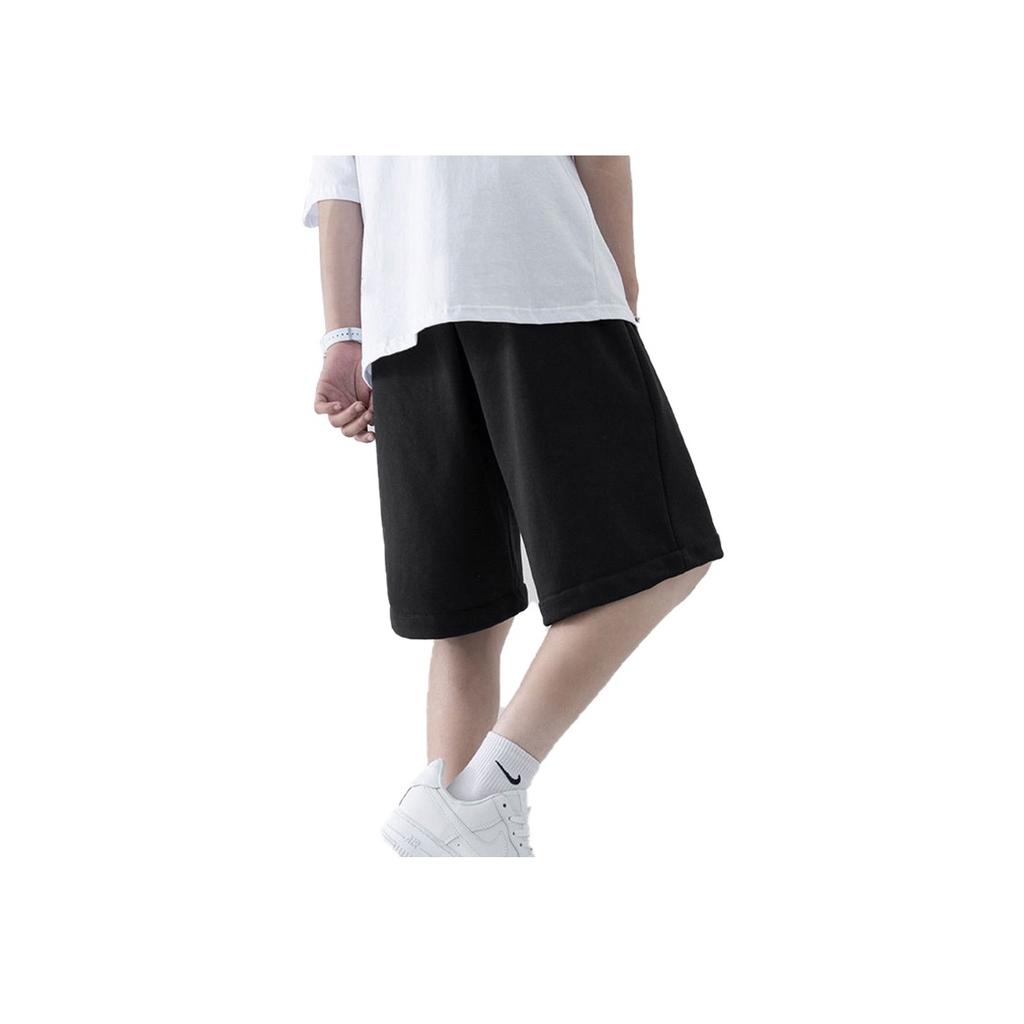 Li-Ning Reflective Series Letter Logo Print Round Neck Short Sleeve T-Shirt Casual Sports Set Men Tops White Black ATST631-2+AKST633-1