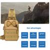 Men's Outdoor Tactical Chest Bag - Travel & Sport Shoulder Messenger Bag
