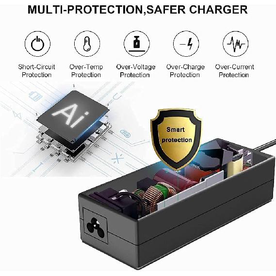 45W USB-C Laptop Charger Compatible with HP Chromebook Computer and More USB Type C Fast Charging Power Adapter