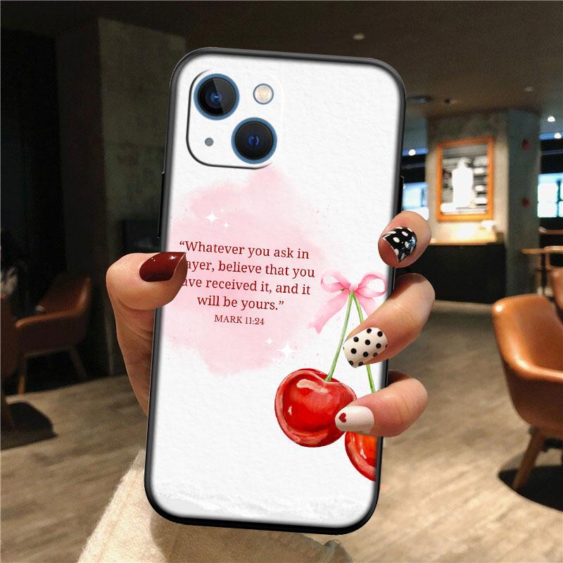 IK14 Bible verse Phone Case for OPPO A40 A60 A80 A15 A16 A16K A12 A17 A17K A54 A54S A53 A53S A55 A56 A57 A98 F23
