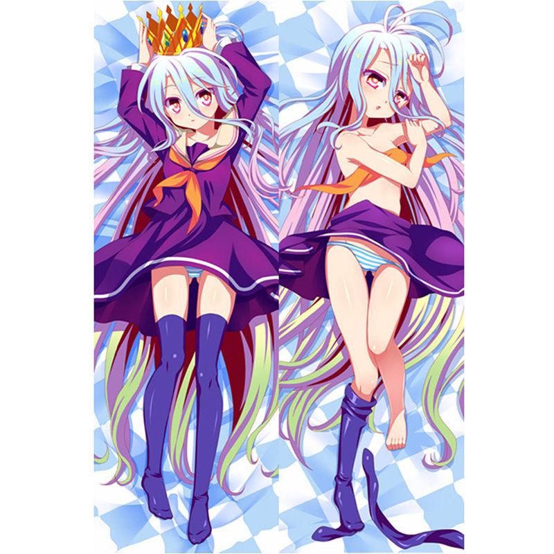 

Персонажі аніме Декор в натуральну величину Наволочка НІ ГРИ НІ ЖИТТЯ Наволочка Двостороння постільна білизна Наволочка для обіймів Подарунки 50x150cm Peach Skin жовтий