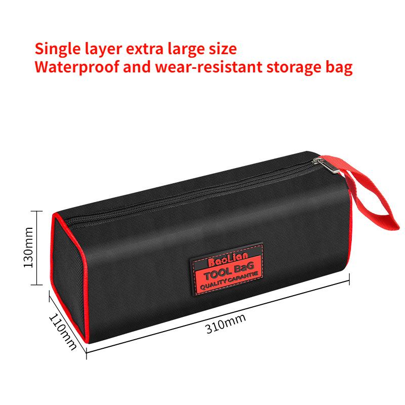 Tool Bag Oxford Cloth Portable Storage Bag Professional Repair Kit for Car Trunk Storage Thickened Wear-resistant Canvas Bag